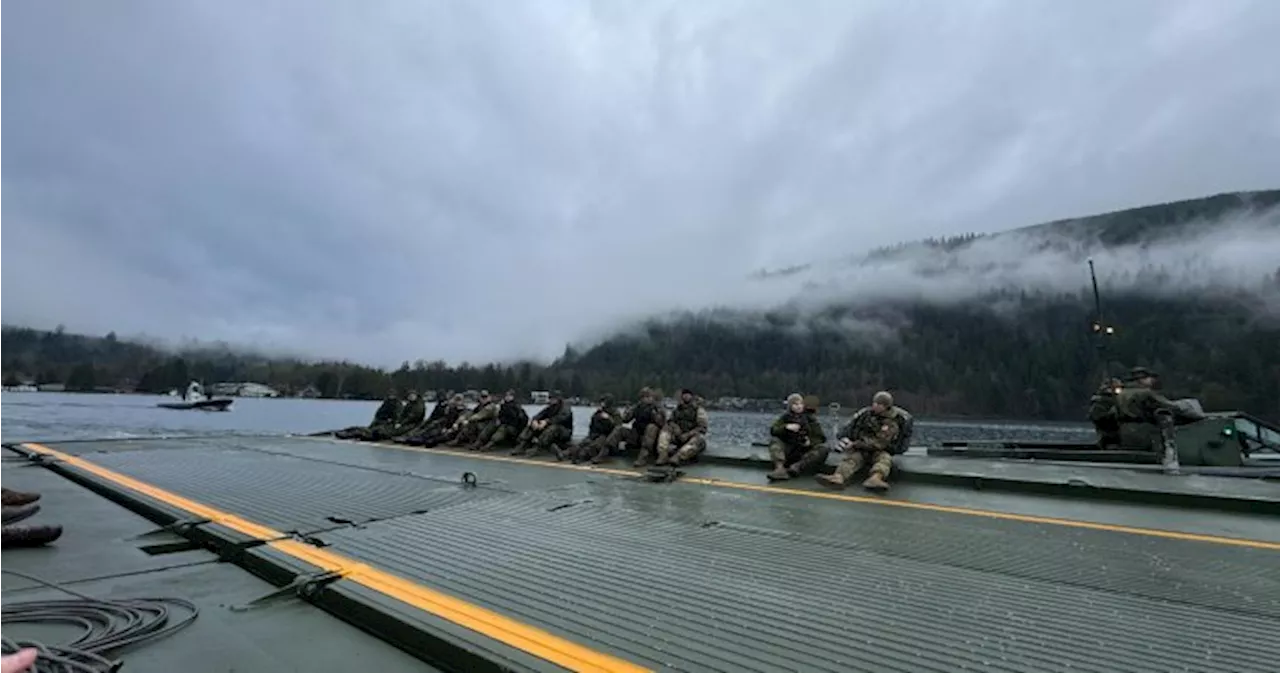 Canadian Armed Forces Conduct Annual Disaster Relief Training