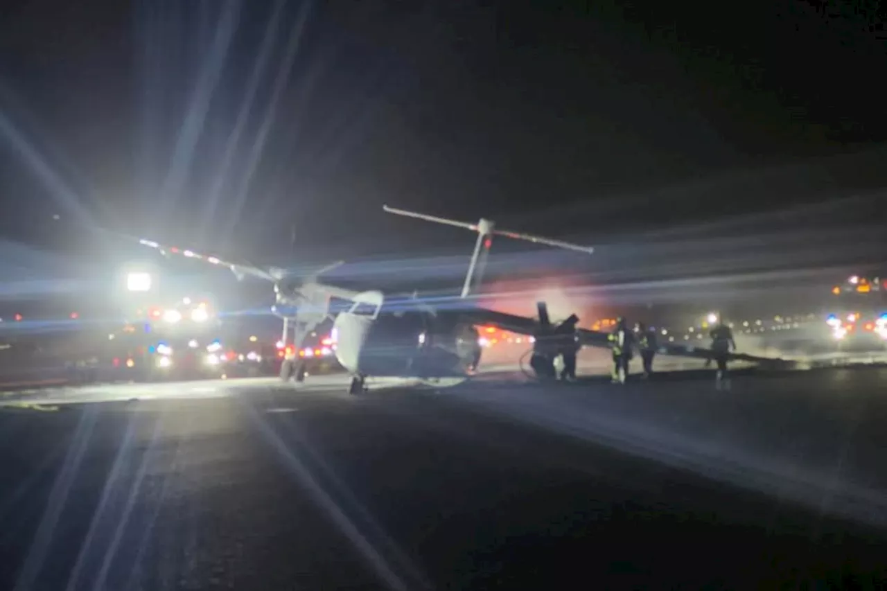 Flames Erupt From Plane Wing During Halifax Landing, Sparking Investigation