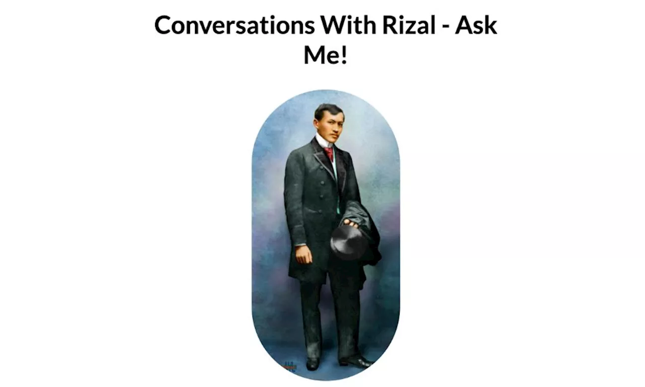 AI Rizal Lets Filipinos Chat with National Hero