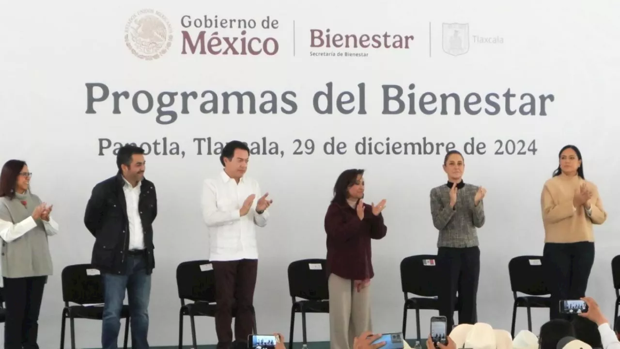 Mario Delgado Acompaña a Sheinbaum en Tlaxcala y Promueve Legado de López Obrador