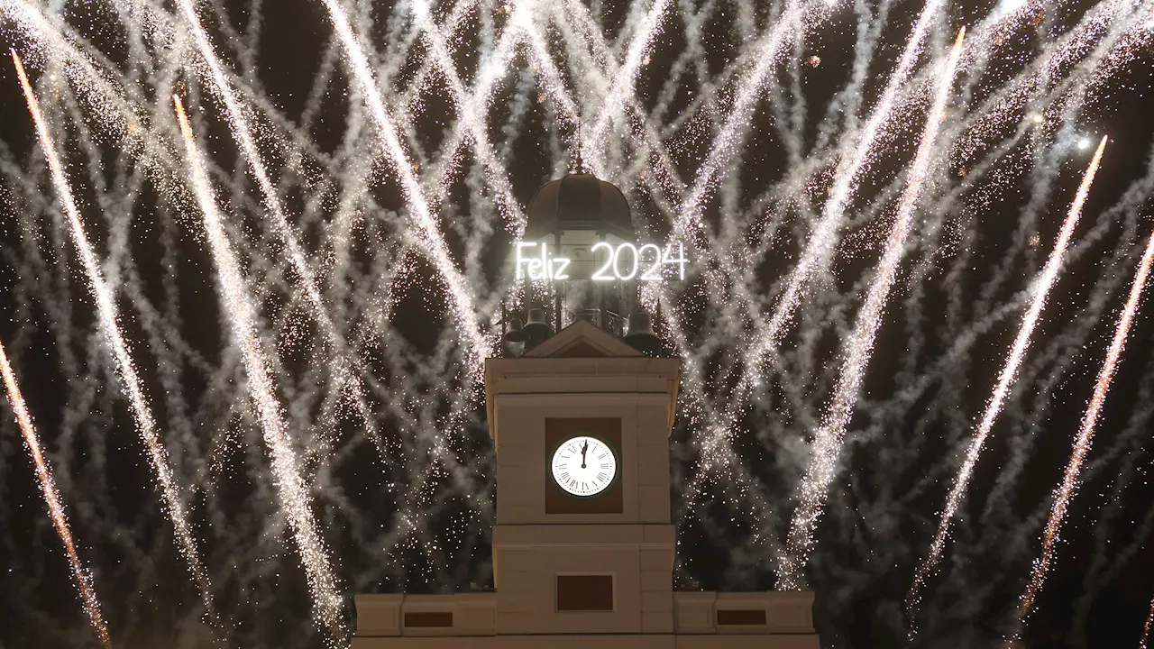 Dispositivo de seguridad para las uvas y preuvas en la Puerta del Sol