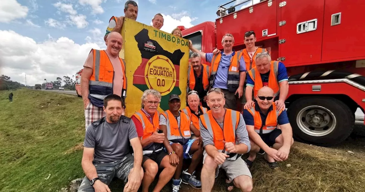 30 Irish Drivers Undertake 2,000km Charity Road Trip in Africa