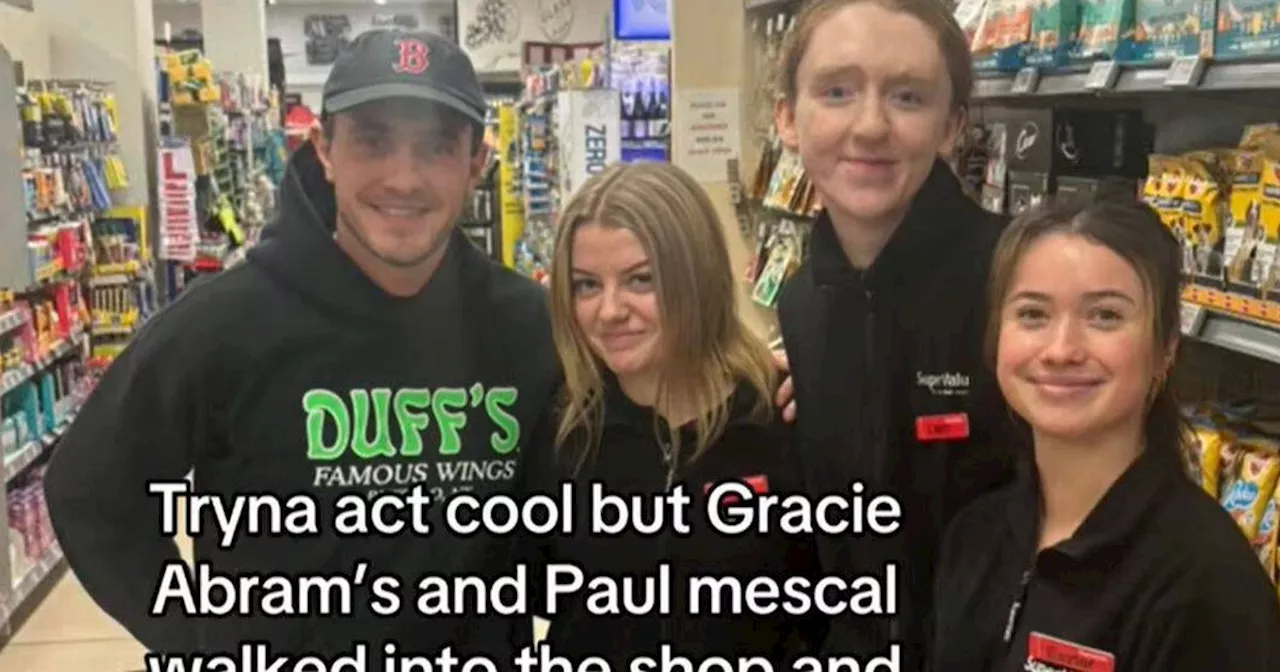 Lovebirds Paul Mescal and Gracie Abrams Spotted At Grocery Store in Cork