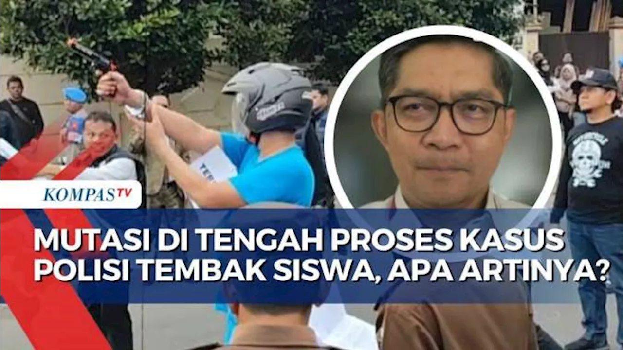 Kapolri Mutasi Kapolrestabes Semarang di Tengah Kasus Penembakan Pelajar