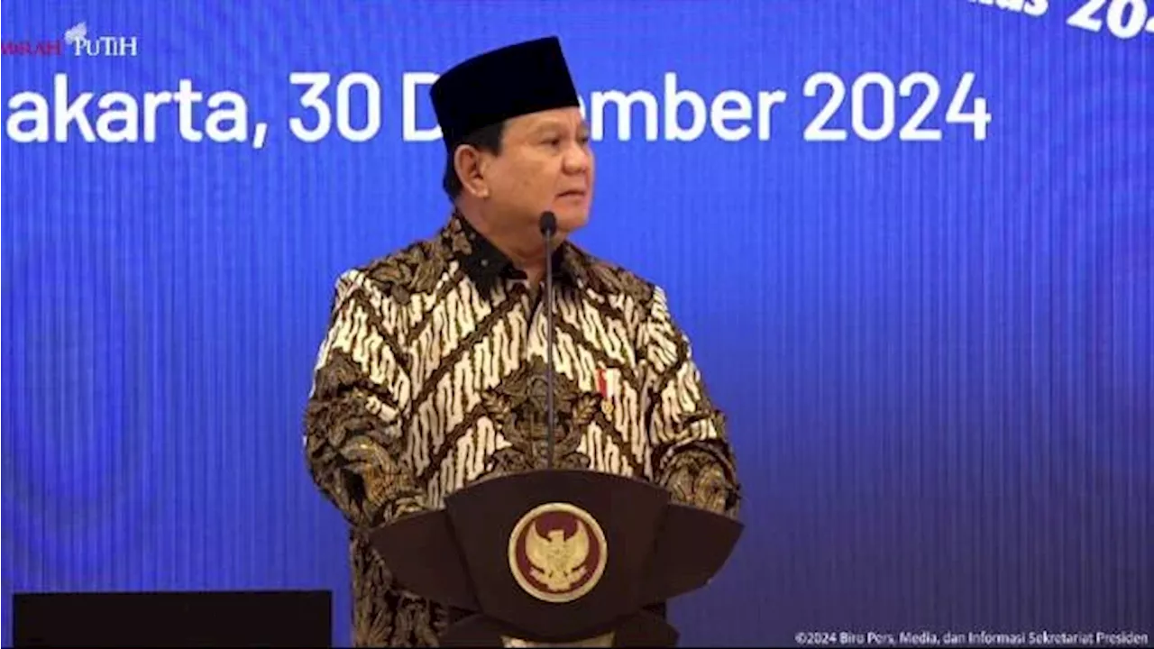 Presiden Prabowo Sindir Vonis Korupsi Ringan