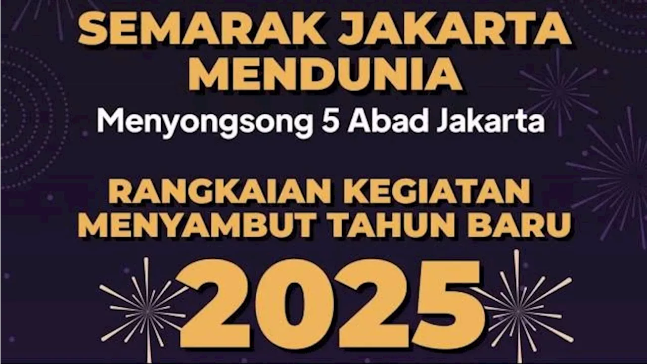 Simak Penutupan Jalan dan Rekayasa Lalu Lintas Malam Tahun Baru 2025 di Jakarta