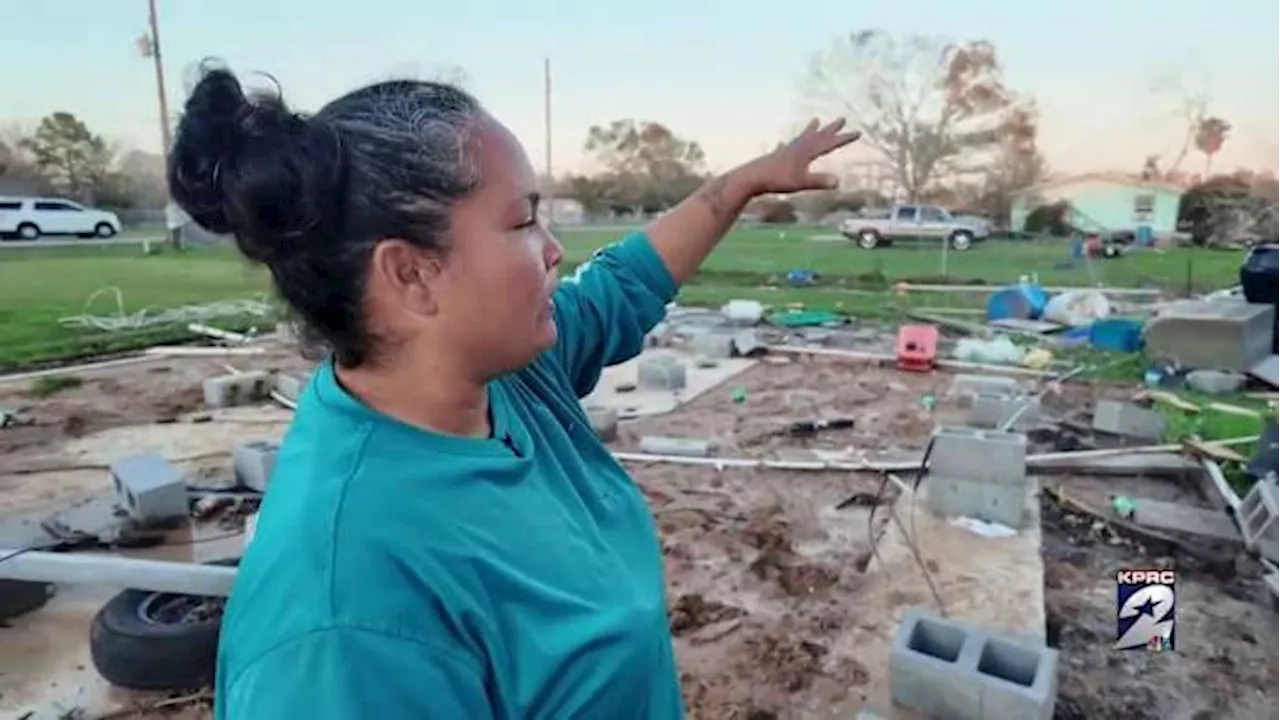 Woman Recounts Devastation After Tornado Kills Wife in Brazoria County