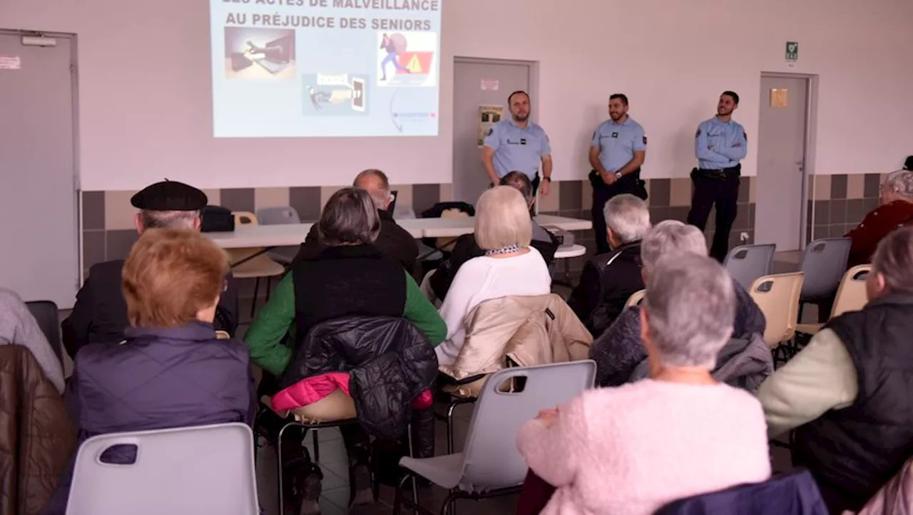 Les actes de malveillance auprès des seniors se multiplient, la gendarmerie organise une journée de sensibilis