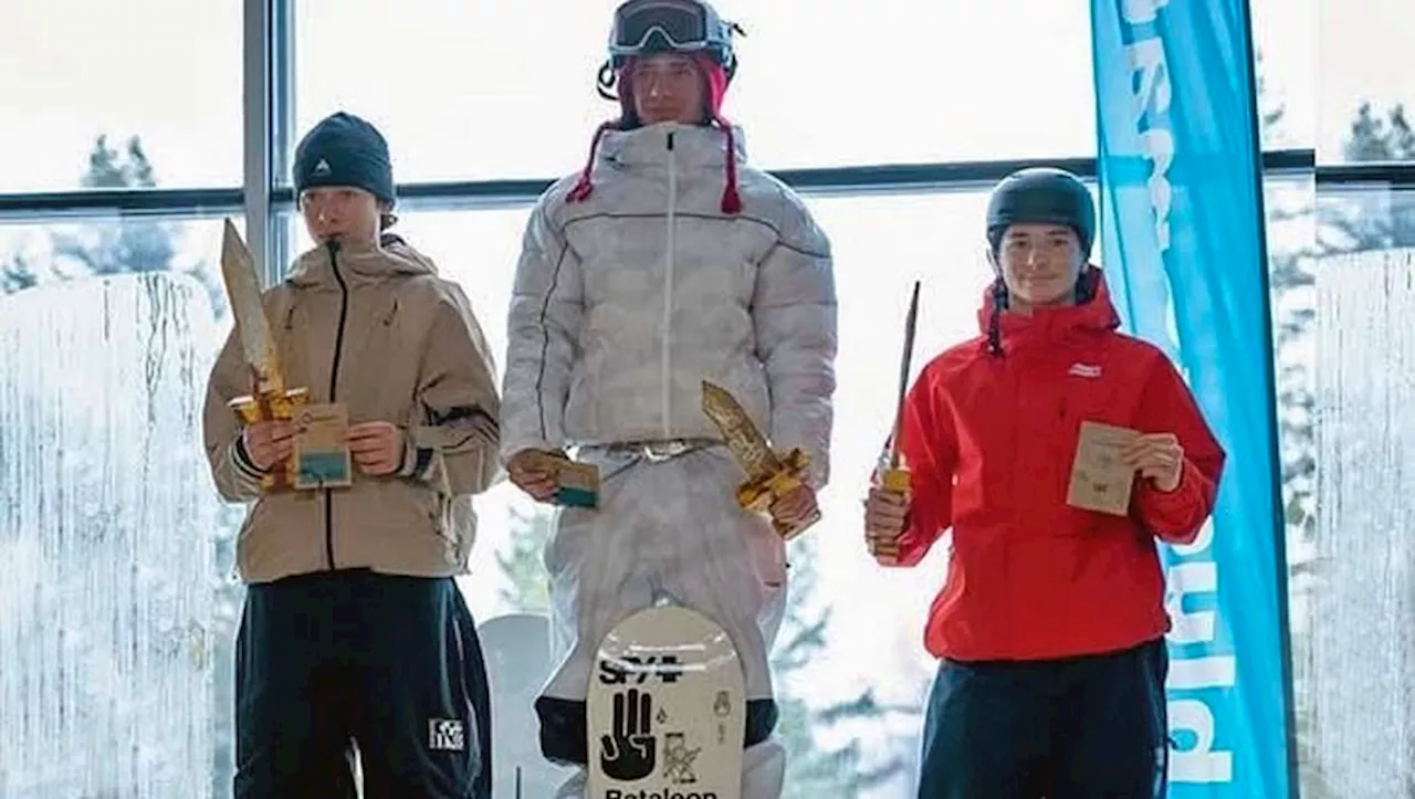 Les Snowboarders de la Familha Débutent la Saison avec du Succès