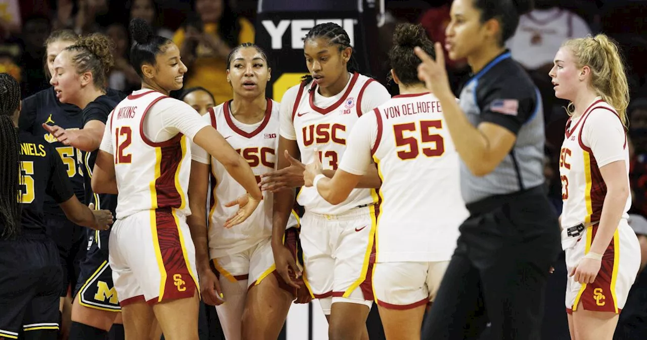 Rayah Marshall Leads USC Past Michigan in Big Ten Debut