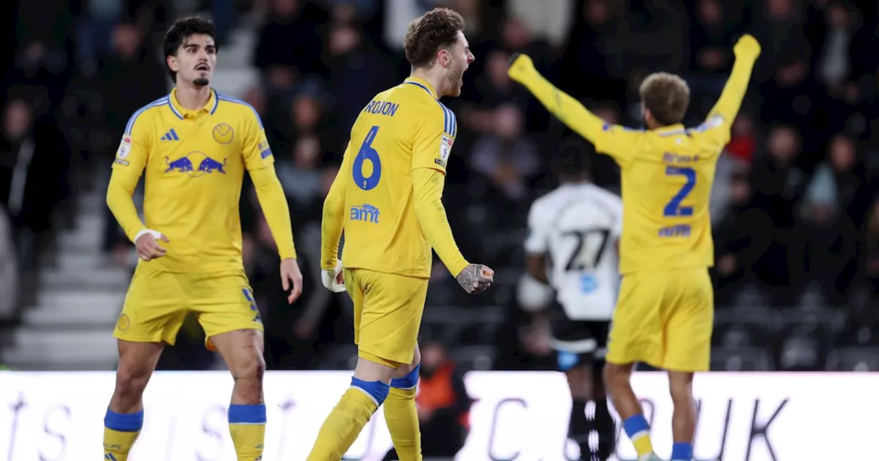 Leeds United Top Championship Table After Derby Victory