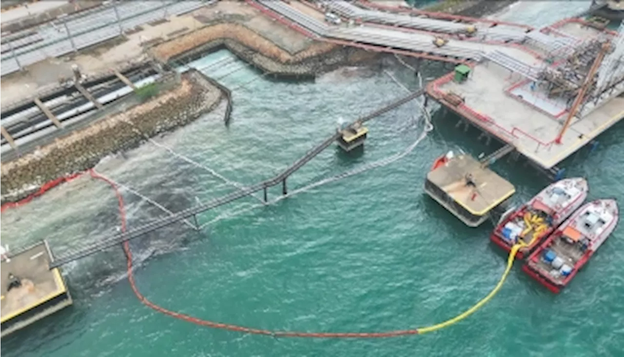 Oil leak at Shell’s Pulau Bukom refinery contained, clean-up completed, says Singapore govt agencies
