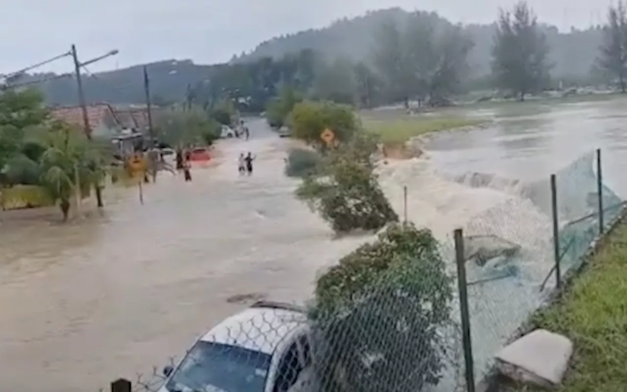 Taman Sri Alam Residents Recall Havoc as Water Retention Bund Collapses