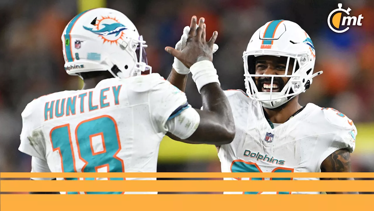 Dolphins Vencen a Browns en Un Marcador Contundente