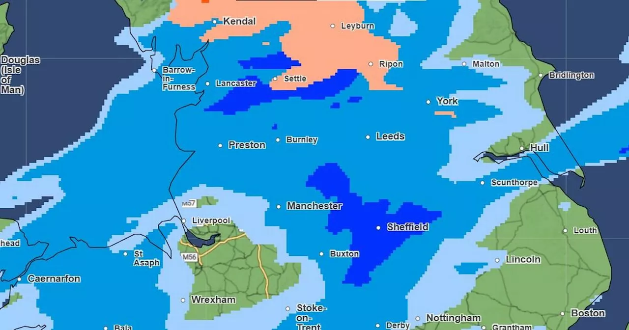 Heavy Rain Set to Drench Greater Manchester on New Year's Eve