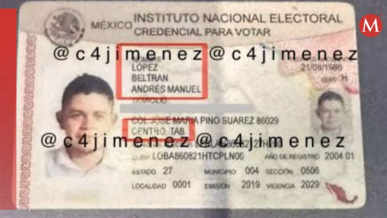 Líder de banda que tenía INE falsa del hijo de AMLO se ampara