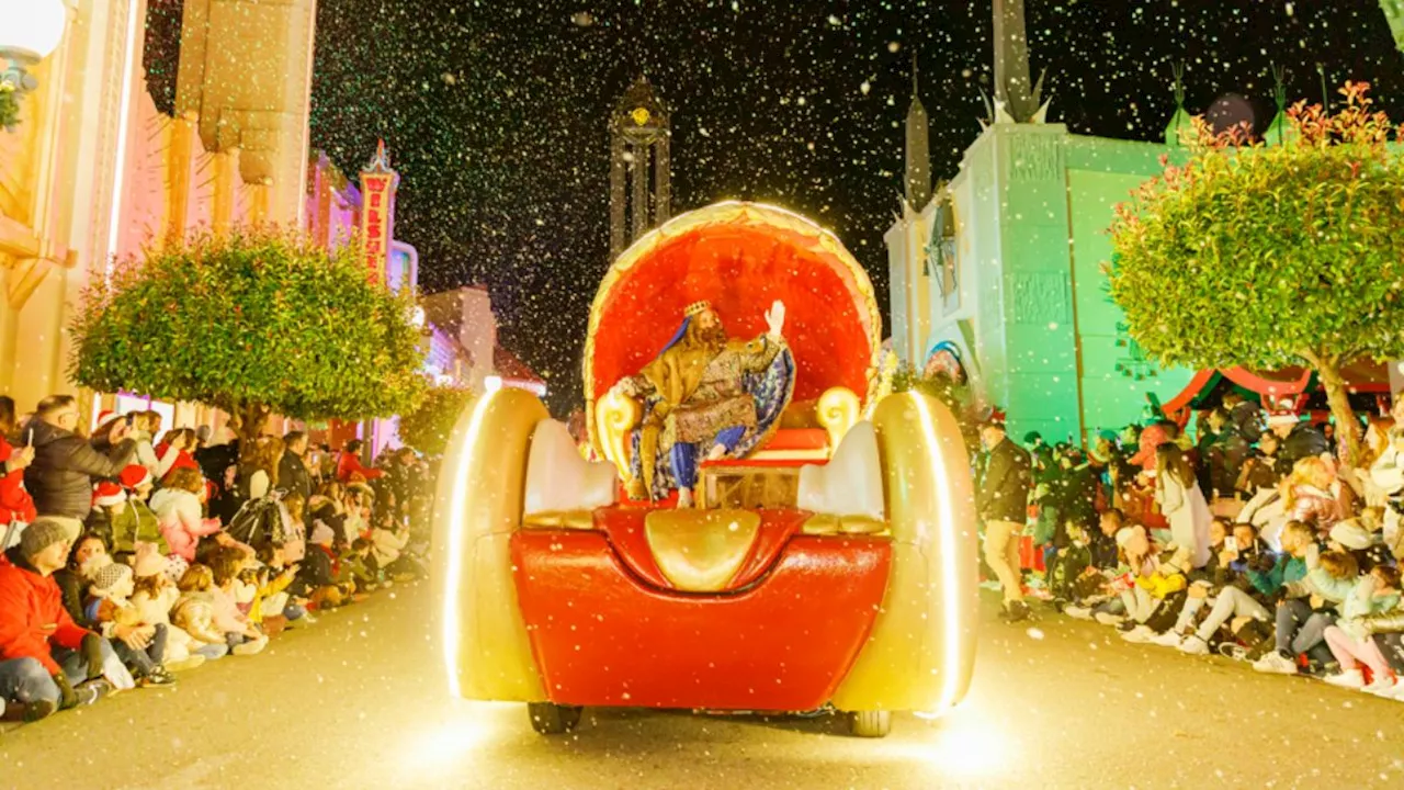 Disfruta la magia de la Navidad con los Reyes Magos y un desfile único en Parque Warner