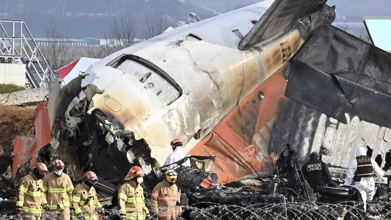 Südkorea Trauert Nach Flugzeugabsturz