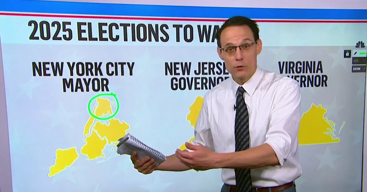 Kornacki is back at the Big Board with a preview of 2025's major political stories