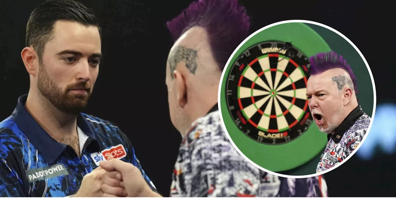 Darts-WM: Titelverteidiger Luke Humphries scheitert an Peter Wright