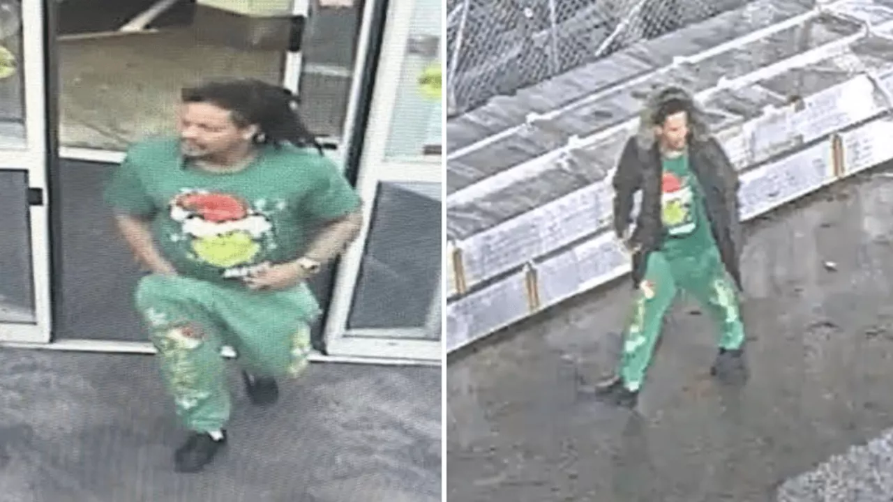 Man Arrested in Massachusetts Vehicle Break-Ins After Grinch Pajama CCTV Footage