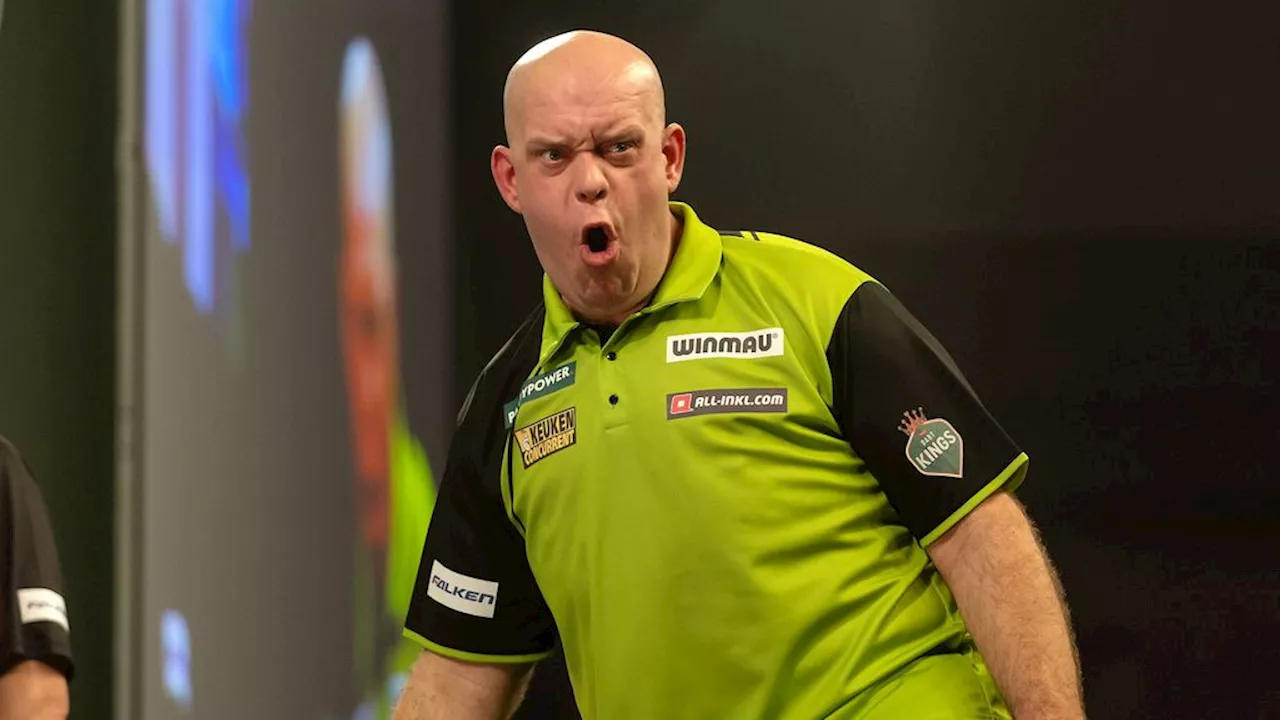 Van Gerwen naar Kwartfinales WK Darts