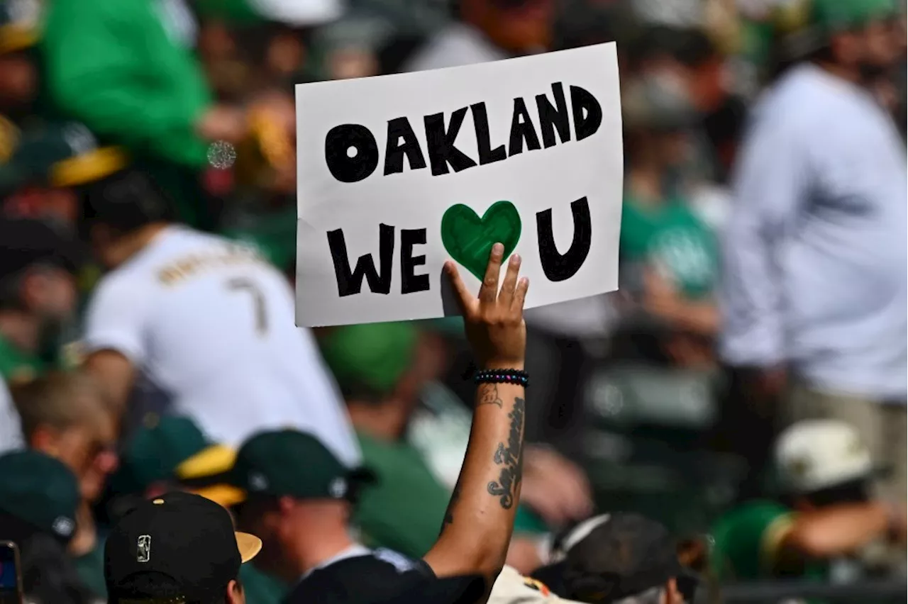 Athletics Play Final Home Game in Oakland Before Move to Sacramento