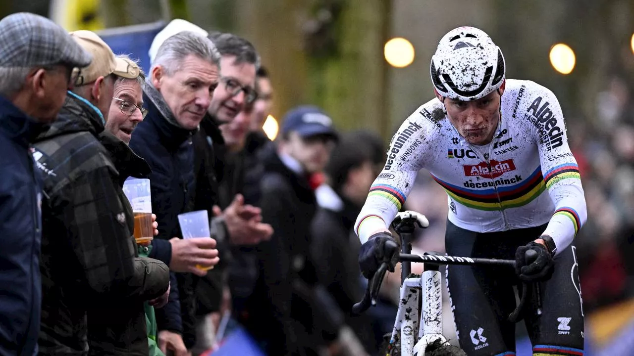 Van der Poel wint wereldbekercross Besançon