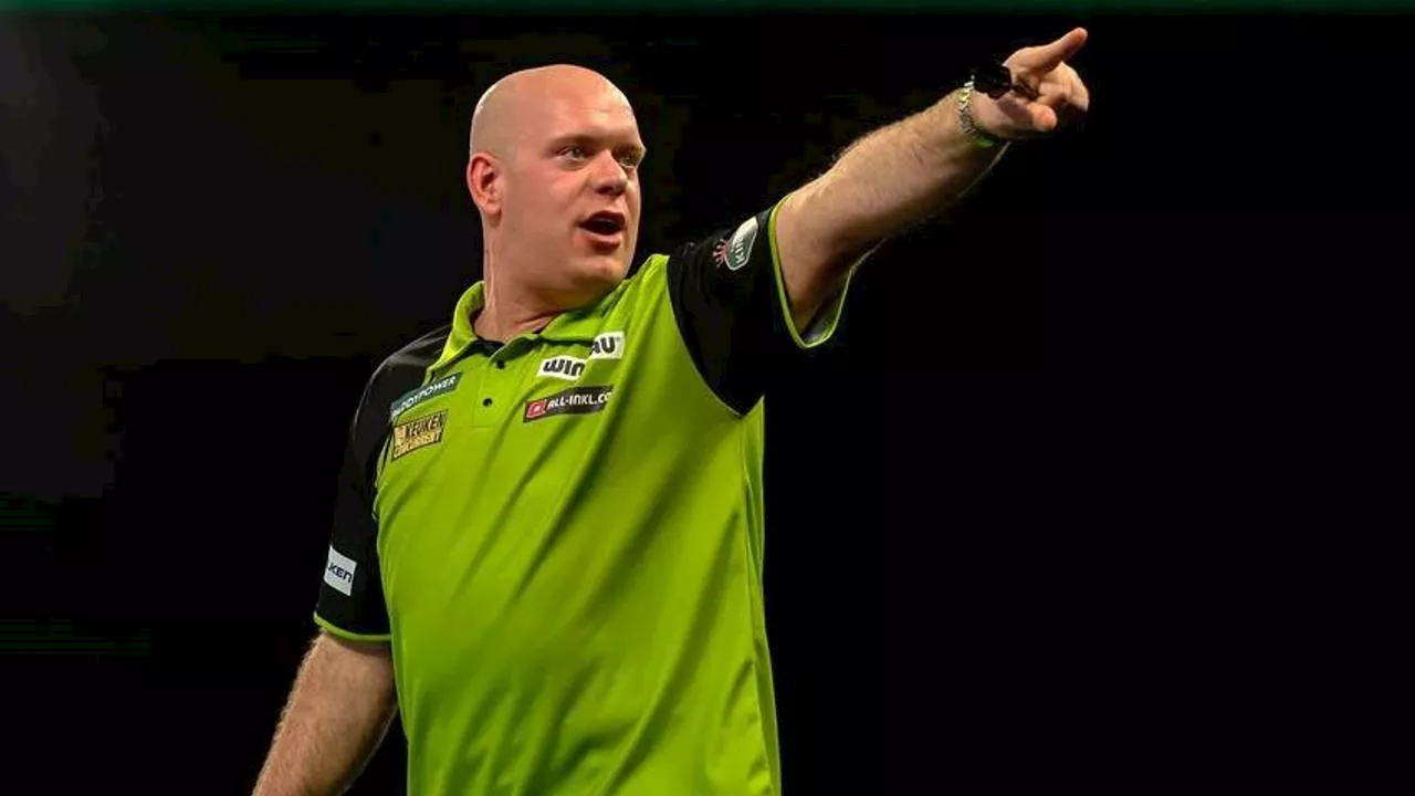 Van Gerwen naar kwartfinale WK Darts