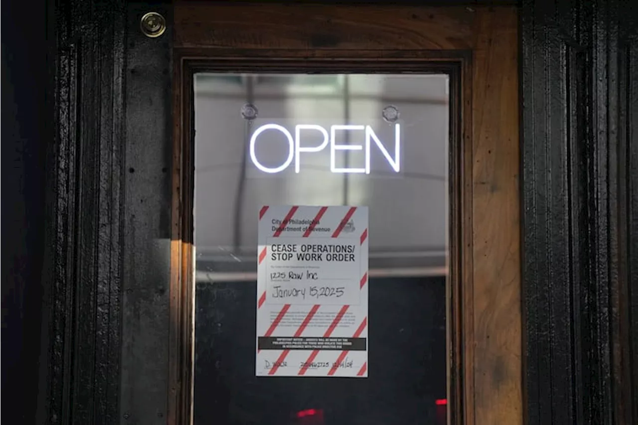 Philadelphia Sushi Spot 1225 Raw to Close Over Delinquent Taxes