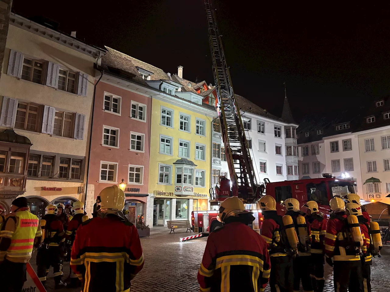 Brand in Schaffhauser Wohnhaus