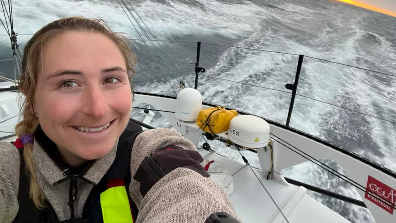 Vendée Globe: messages, cadeaux et point Nemo... La benjamine Violette Dorange raconte ses fêtes en...