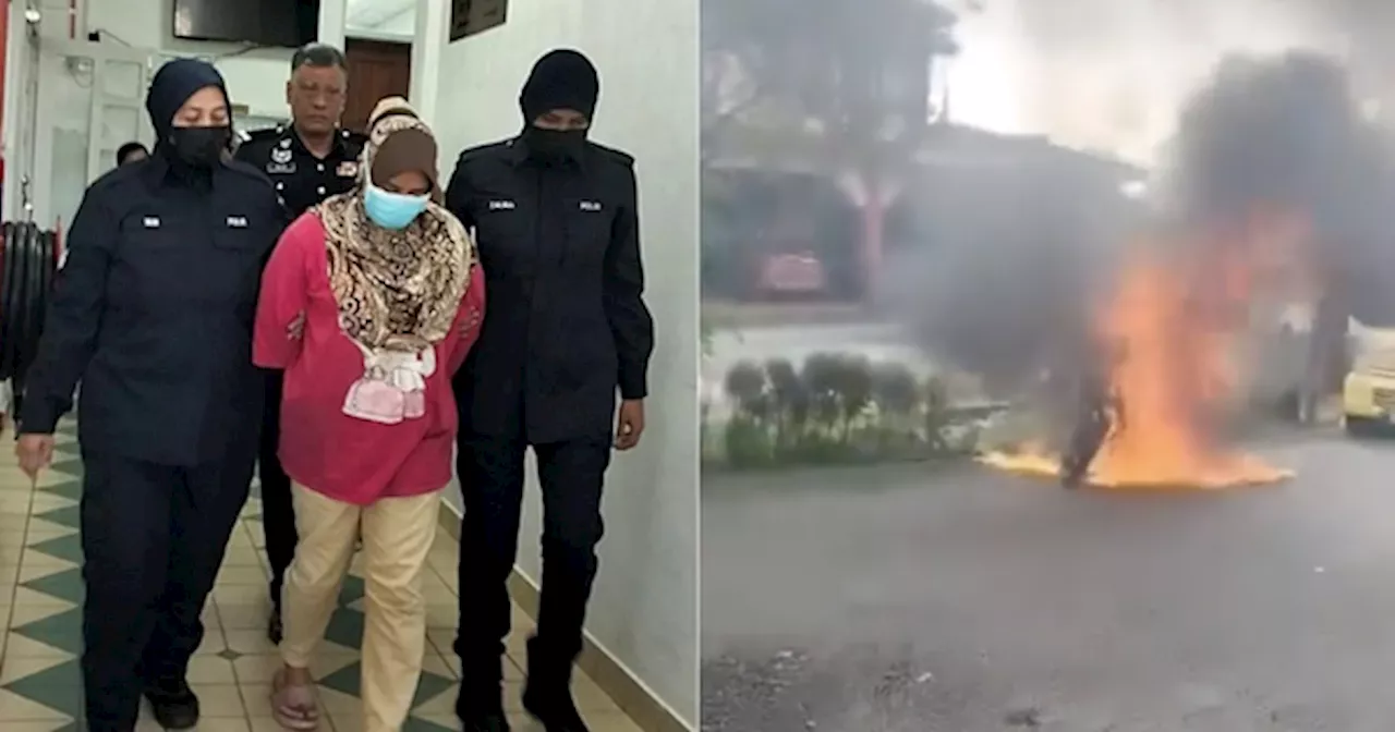 Perak Woman Jailed for Setting Motorcycle on Fire to Avoid Repossession