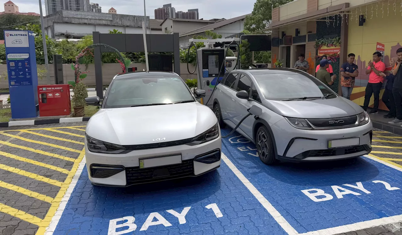 Free 200kW EV Fast Charging at BHPetrol Jalan Genting Klang 1