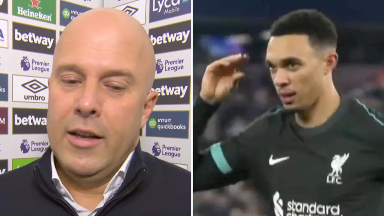 Arne Slot responds to Trent Alexander-Arnold's Liverpool celebration message amid Real Madrid rumours