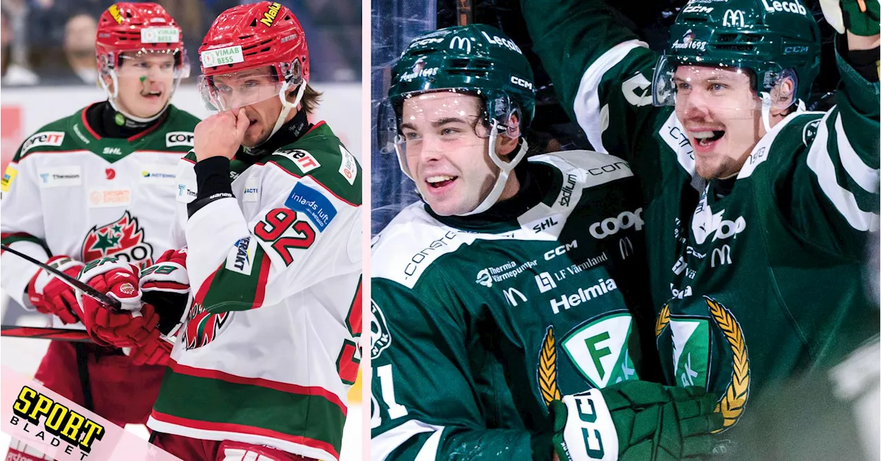 Kollaps av Färjestad i andra perioden