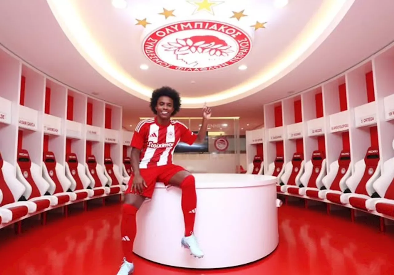 Willian bryter kontrakten med Olympiacos