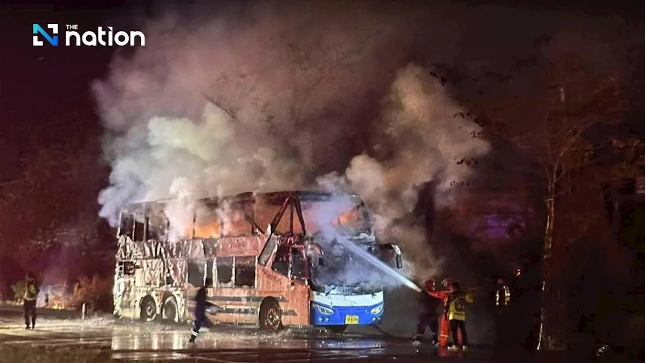 Tour Bus Fire in Thailand Raises Safety Concerns