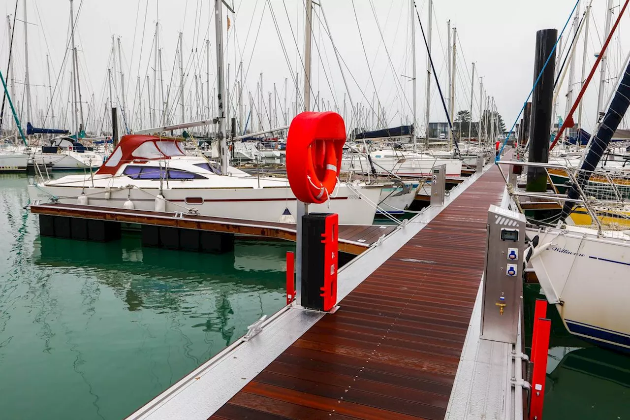 Remise à neuf du ponton 13 au port de plaisance des Minimes à La Rochelle