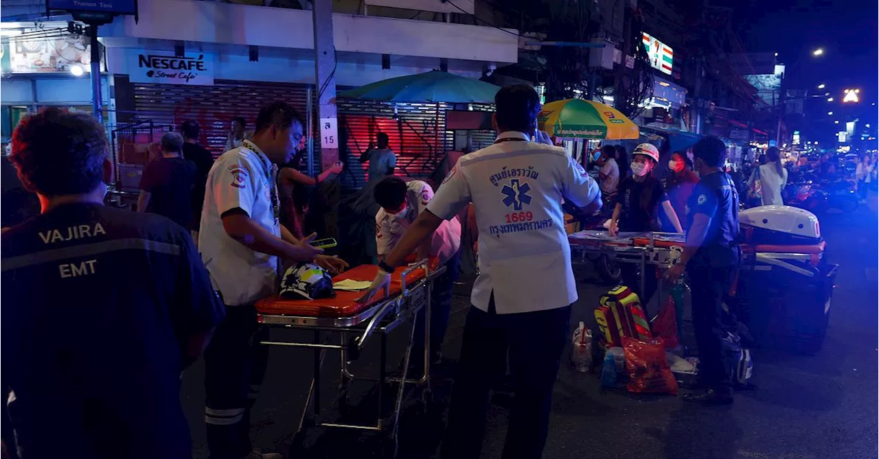 Minst tre turister omkommit i backpackerhotellbrand i Bangkok