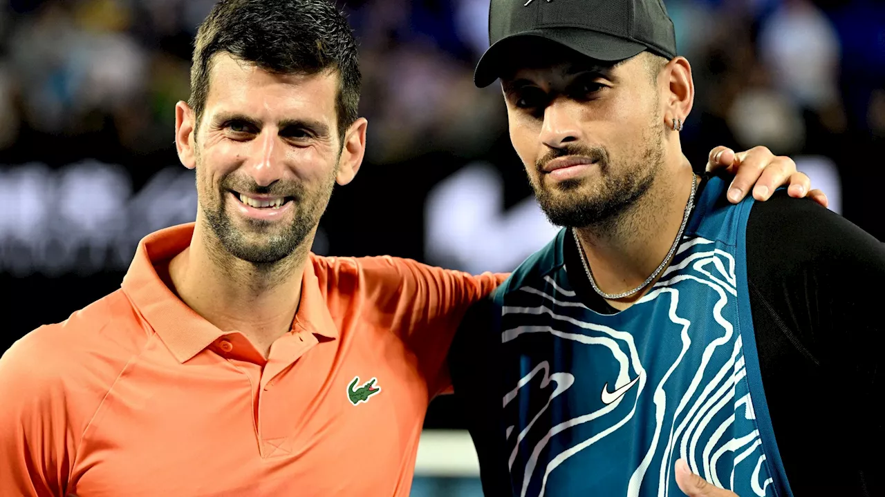 Djokovic: Playing With Kyrgios Was a Pleasure