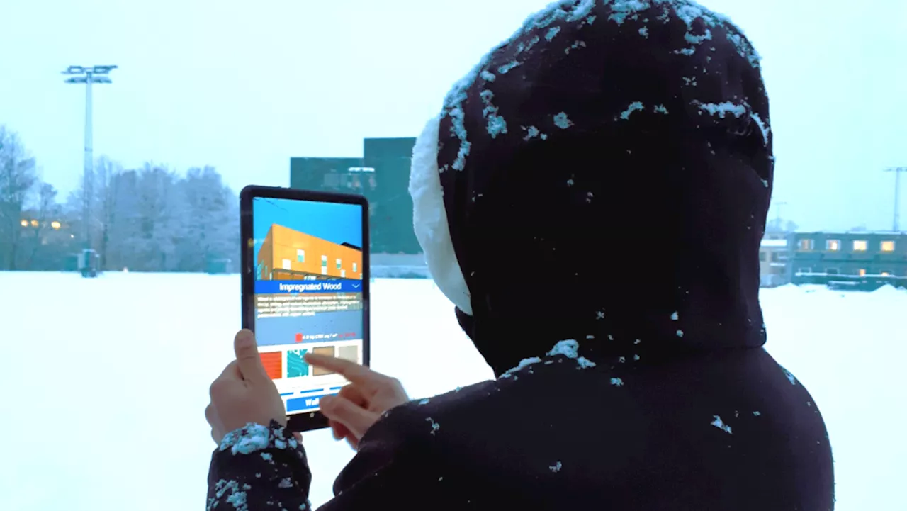 AR-app øker forståelse og engasjement for miljøvennlig arkitektur