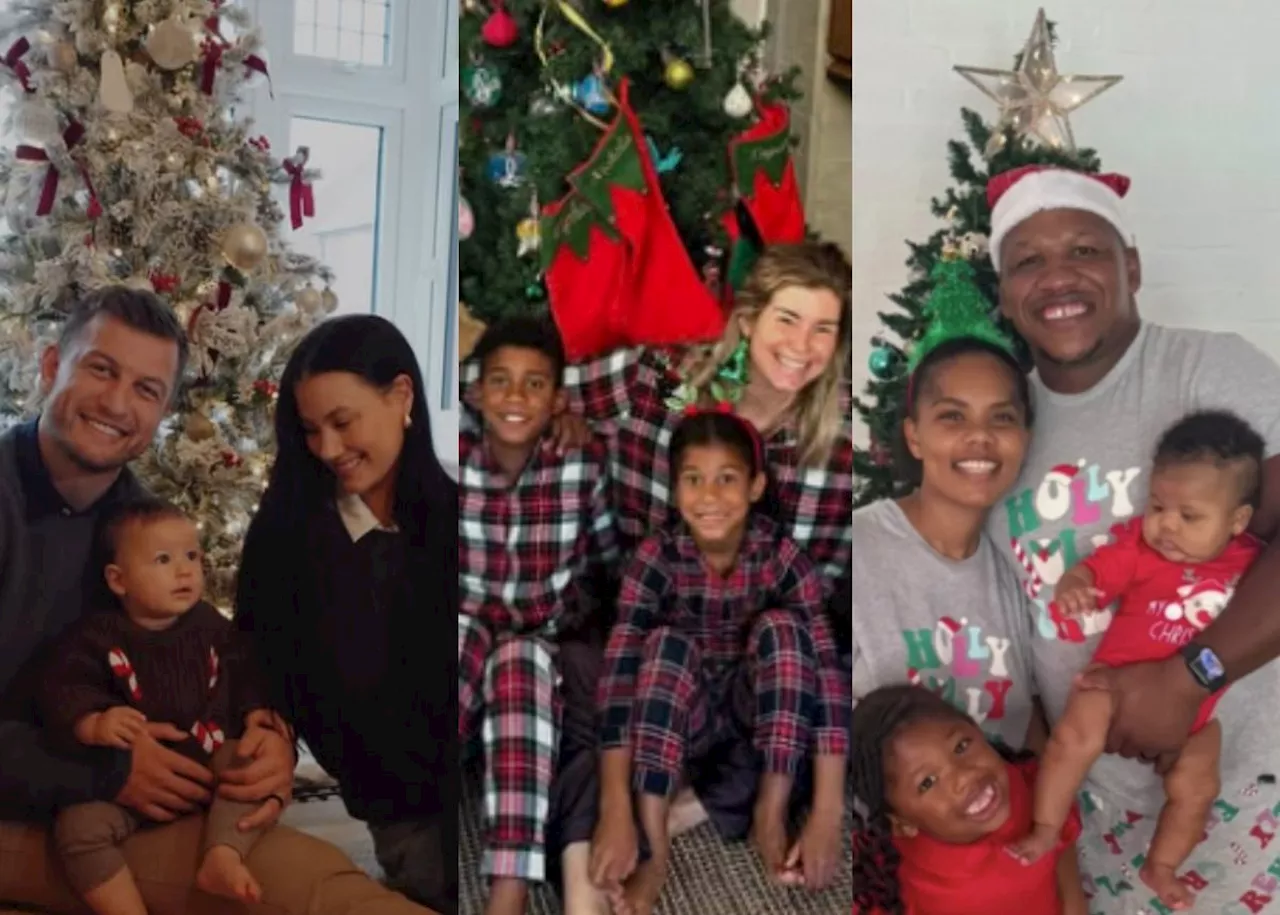 Christmas cards: Inside the Springboks and their families festive