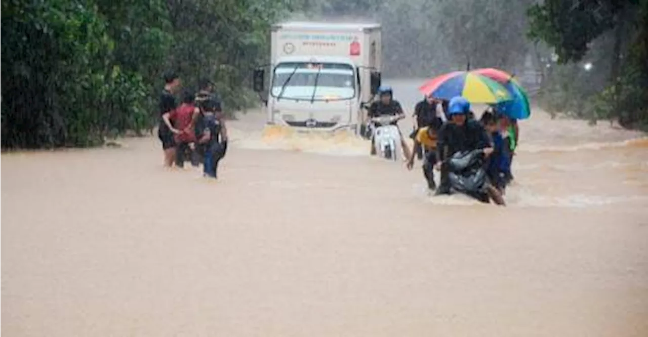 Continuous severe heavy rain warning in Kelantan, T’ganu