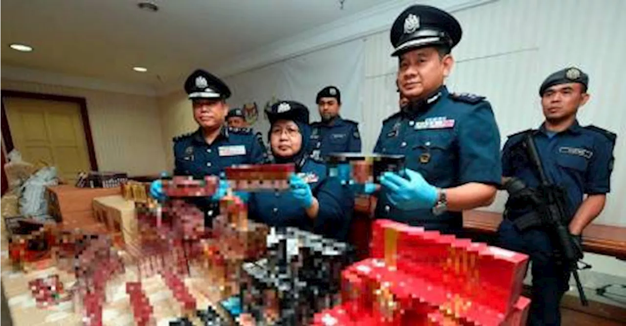 Malaysian Customs Seizes RM10 Million Worth of Smuggled Goods