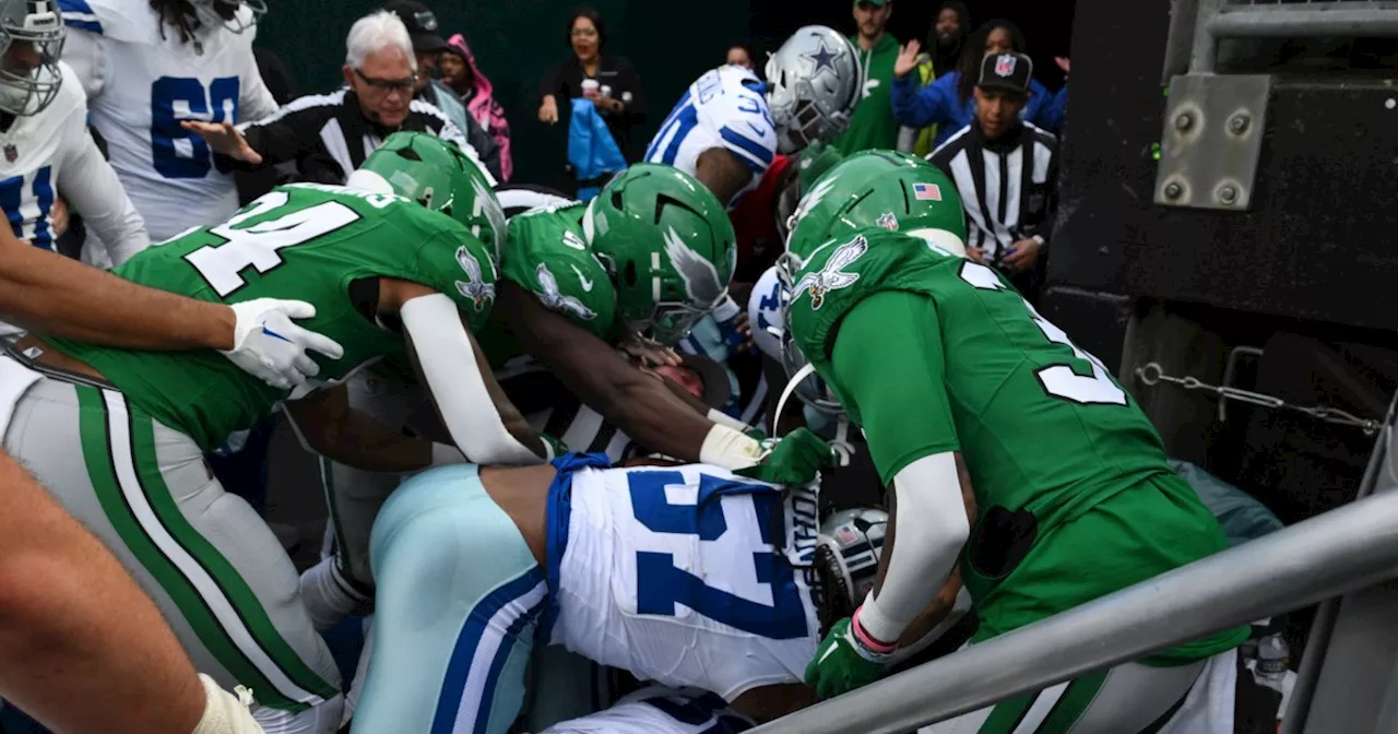 Eagles Win, Clinch NFC East Despite Tunnel Fight