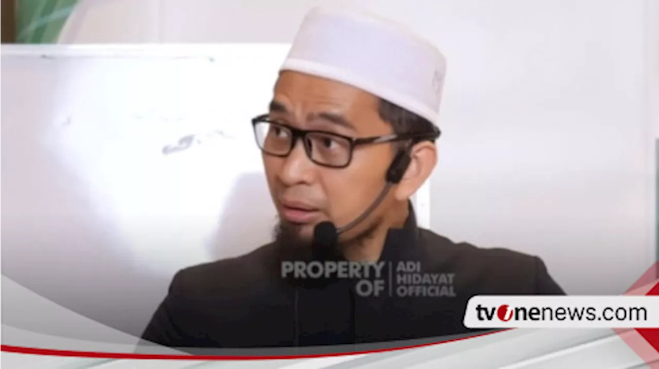 Ustaz Adi Hidayat: Bulan Rajab Dihormati Bahkan di Masa Jahiliyah