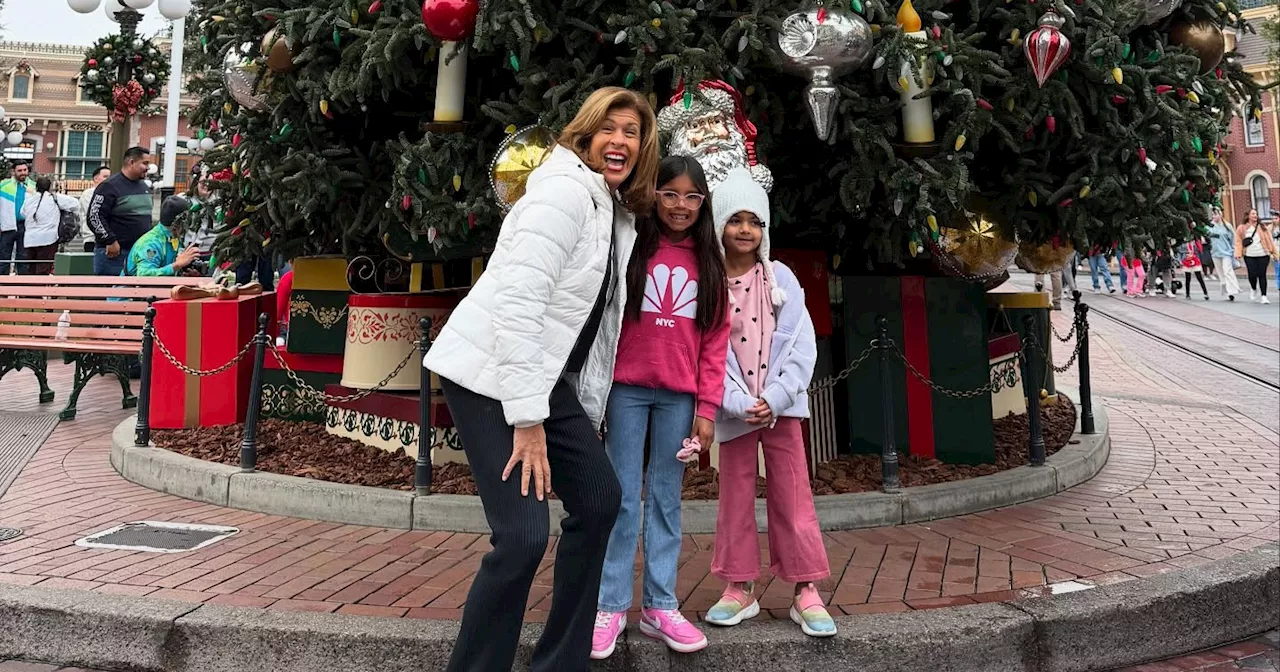 Hoda Kotb's Disneyland Day Trip with Daughters