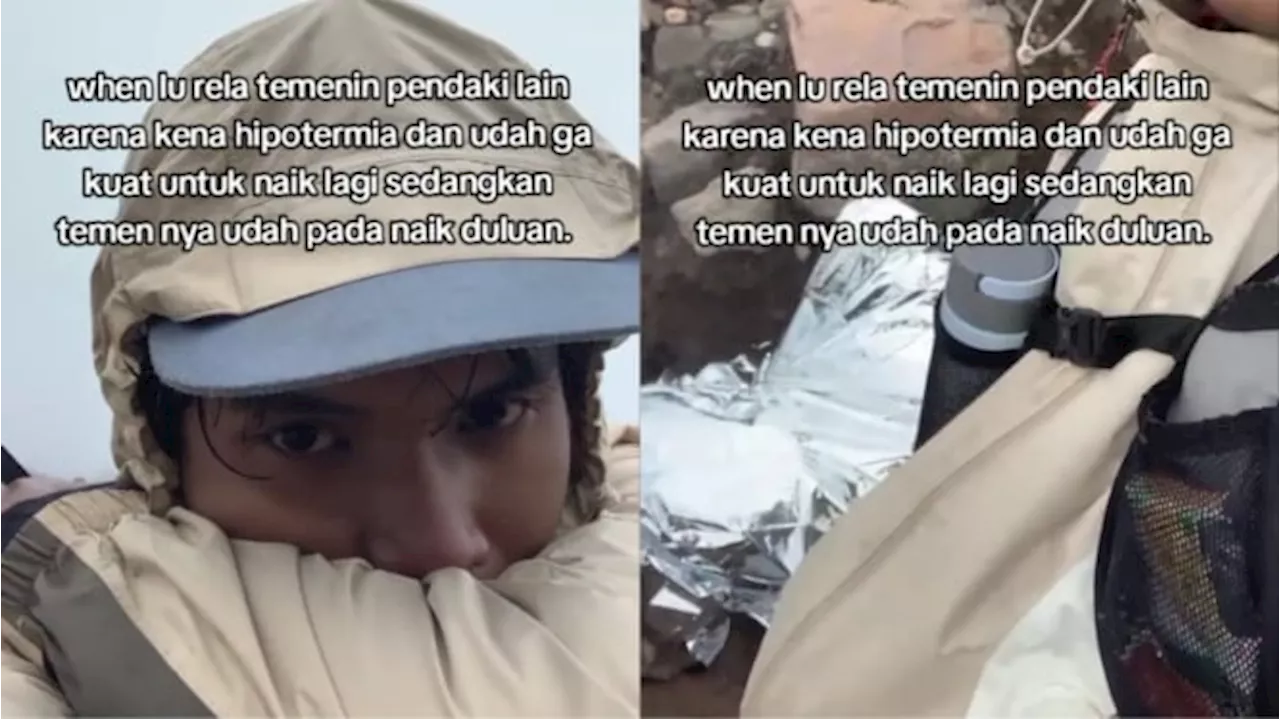 Viral! Pria Ini Rela Temani Pendaki Lain yang Alami Hipotermia usai Ditinggalkan Temannya Demi Puncak