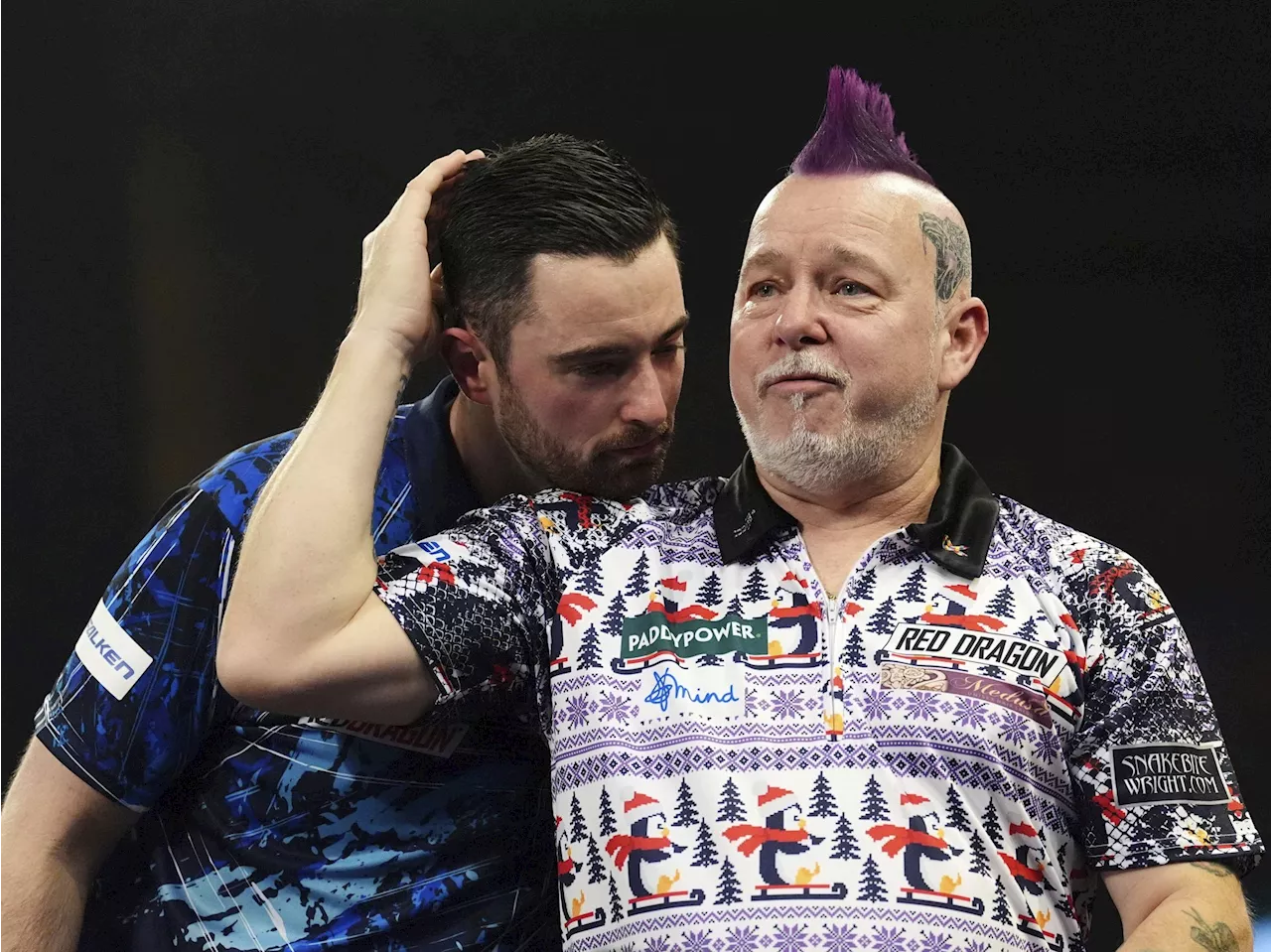 Vor Glück: Darts-Paradiesvogel Wright weint im Ally Pally